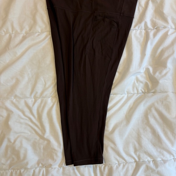 Athleta 7/8 Leggings, 2x Brown - Picture 4 of 5